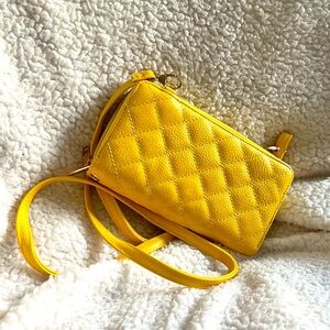 Yellow crossbody